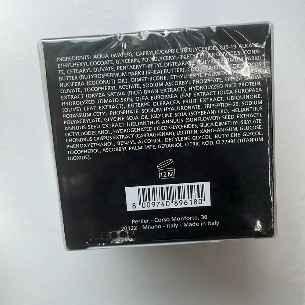 NEW Black Rice Platinum Crema Viso Face Cream 1.6 Oz